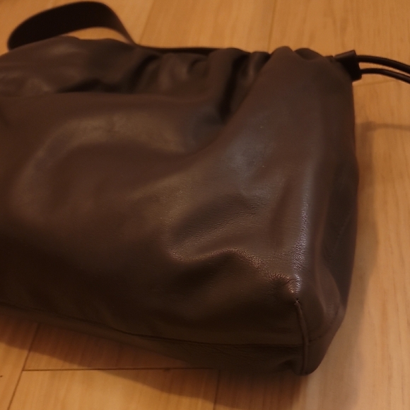 COS Cavatelli Clutch Bag In Brown - Picture 9 of 14